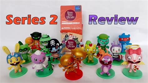 Happy Tree Friends Mini Figure World Series 2 figures Review - YouTube