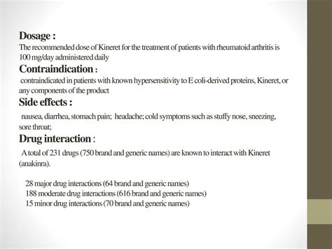 Anakinra Drugbank ID : DB ppt download