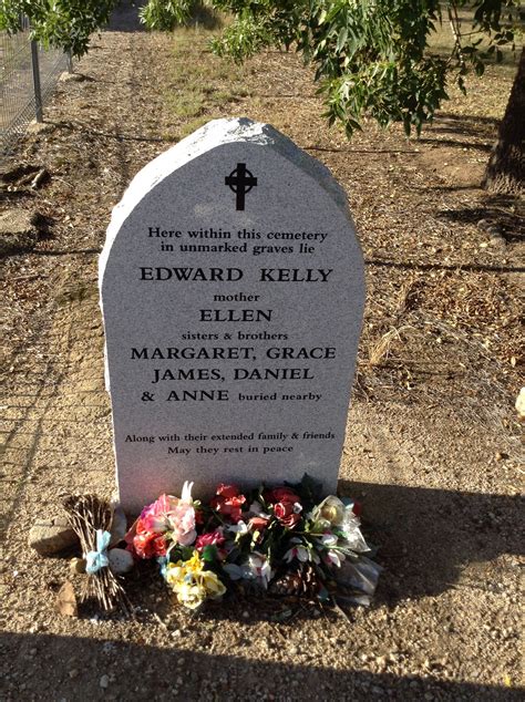 The headstone to remember the Kelly Family buried at the Greca Cemetery | Cemetery art ...