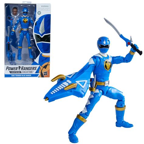 Power Rangers Lightning Collection Dino Thunder Blue Ranger 6-Inch Action Figure