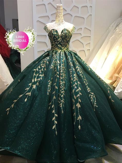 Awasome Ball Gown Green Princess Dress 2022 - melumibeauty.cloud