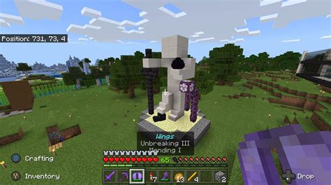 Ender Dragon Statue