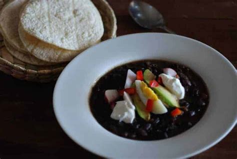 Costa Rica- Sopa Negra (Black Bean Soup) - International Cuisine