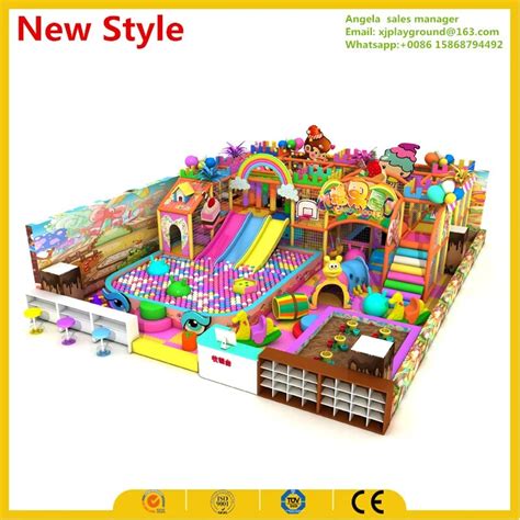 Supply indoor playground equipment with big ball pit-in Playground from ...