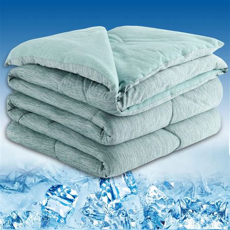 Amazon.com: CHOSHOME Cooling Comforter King Size,Cooling Blanket with Q ...