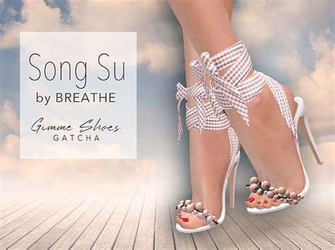 Second Life Marketplace - [BREATHE]-Song Su Heels-Nude-Maitreya