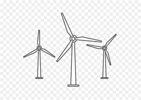 cartoon transparent wind turbine - Clip Art Library