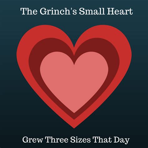 Indecisively Restless: The Grinch's Small Heart Grew Three Sizes That Day