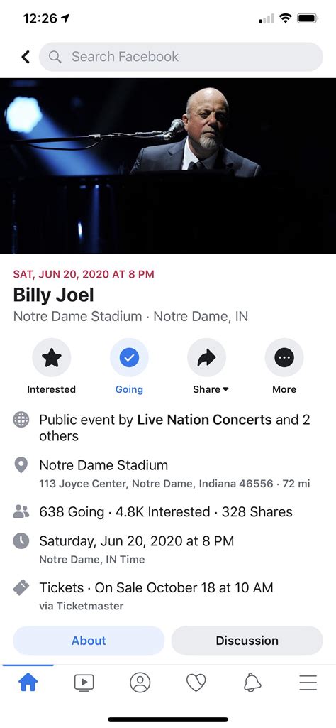 Just bought tickets to my first Billy Joel concert! I can’t wait! Come on 6-20-20! : r/BillyJoel