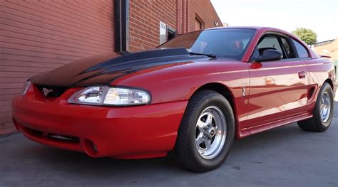 Supercharged 1995 Ford Mustang SVT Cobra Is One Mean Sleeper: Video