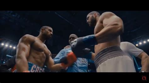 Adonis Creed vs Viktor Drago - first fight (Creed 2) - YouTube