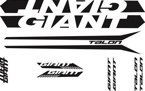 GIANT MTB FRAME DECALS | Lazada PH