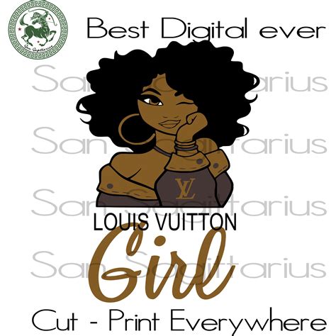 LOUIS VUITTON logo, louis vuitton pattern svg in 2020 | Black girl, Afro, Melanin