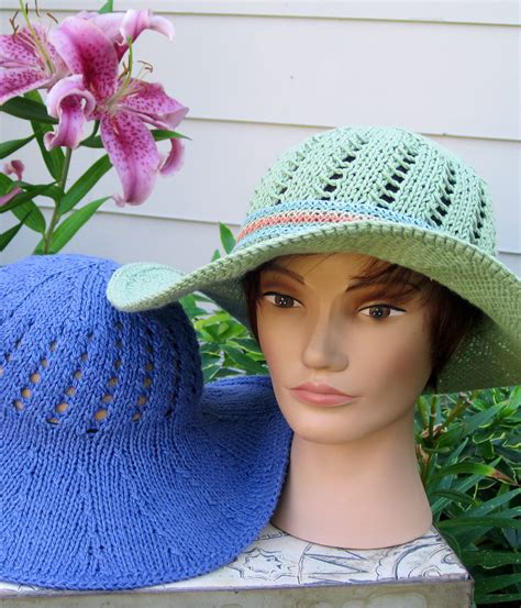 Sun Hat Knitting Patterns - In the Loop Knitting