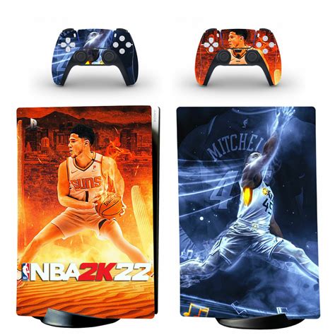 NBA 2K22 Skin Sticker Decal For PS5 Digital Edition And Controllers Design 1 - ConsoleSkins.co