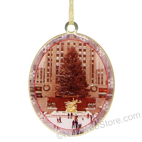 Brass Rockefeller Center Christmas Ornament | Nyc ornament, Rockefeller center christmas ...