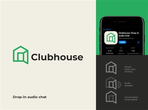 Clubhouse Logo Concept by SPG MARKS ️ on Dribbble