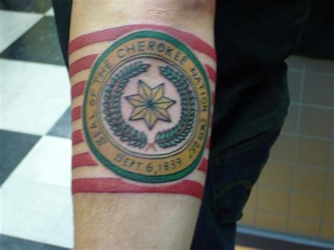 Seal of the Cherokee Nation | Seal tattoo, S tattoo, Tattoos