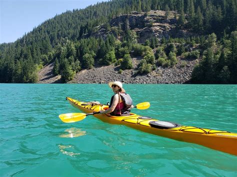 Diablo Lake, WA. : Kayaking