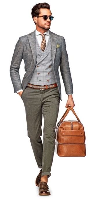 How to Wear Grey Chinos (186 looks) | Men's Fashion