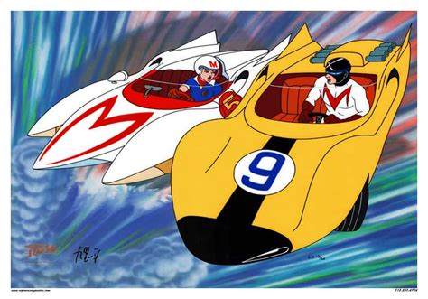 Speed Racer Racer X — Vintage Reproduction Racing Posters