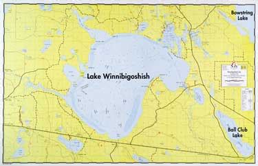 E-21: Lake Winnie Hydrographic - Fisher Maps