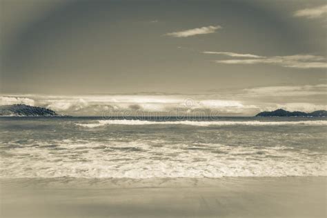 Praia Lopes Mendes Beach on Tropical Island Ilha Grande Brazil Stock Image - Image of wave ...