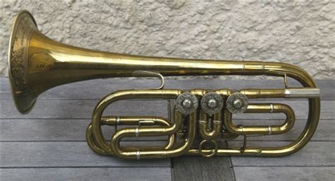 Leopold Uhlmann Rotary valve trumpet in Bb