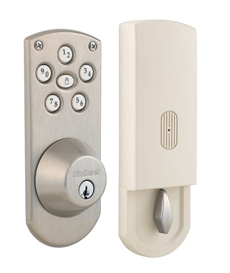 Kwikset 907 Powerbolt Electronic Deadbolt featuring SmartKey in Venetian Bronze - Door Dead ...