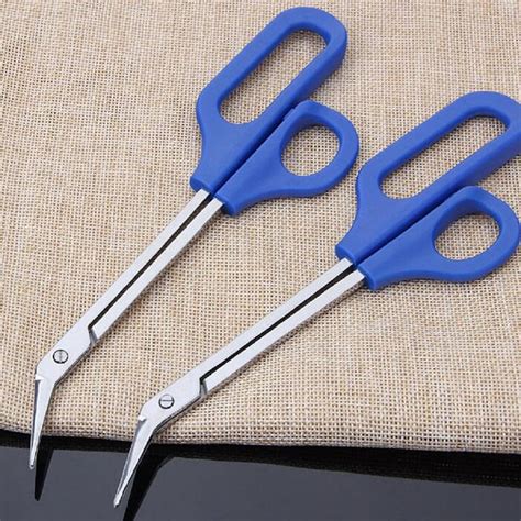 Long Handled Toenail Scissors Easy Grip Clipper for Elderly Thick Nail ...