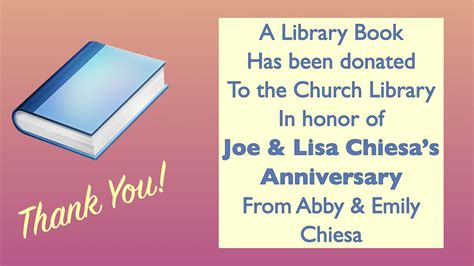 ‎Library Book donation Chiesa 6.25.23.‎001 | St. Matthew's Lutheran Church, Wauwatosa WI | Flickr