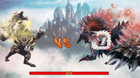 Stygian Zinogre Vs Furious Rajang (FULL FIGHT) Turf War - YouTube