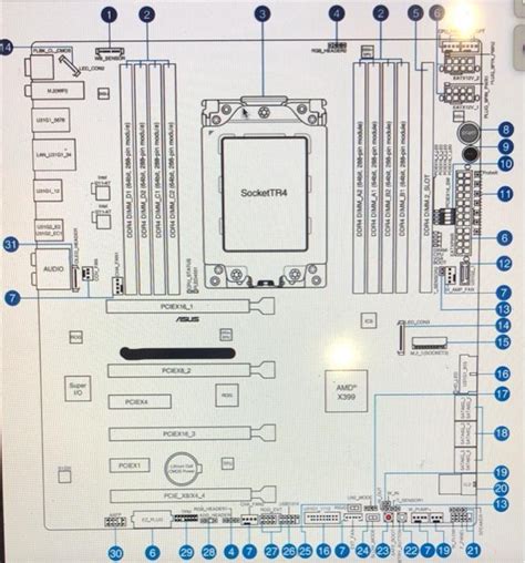 Solved labeling e-atx motherboard | Chegg.com