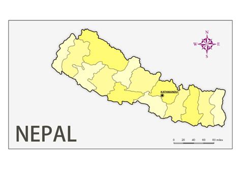 Nepal Time Zone Map