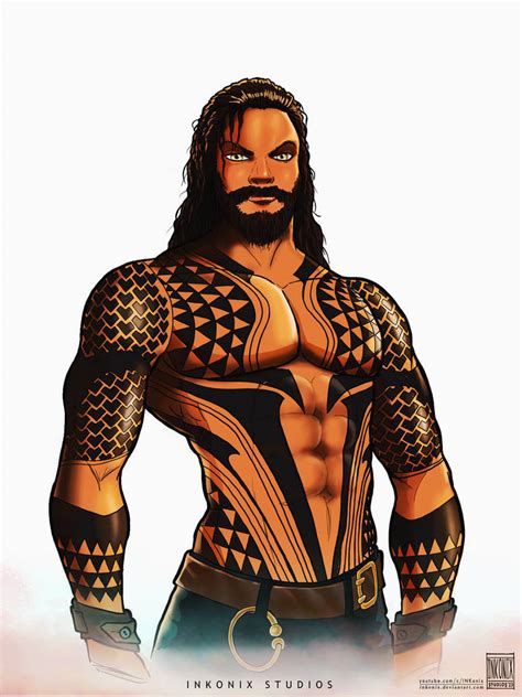 Aquaman - Jason Momoa by Inkonix on DeviantArt