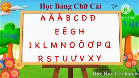 Vietnamese Alphabet Song - YouTube