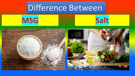 Difference between MSG and Salt - YouTube