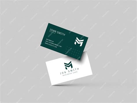 Free Business Card Mockup Psd Template Best Free Mock - vrogue.co