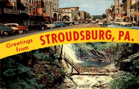 Greetings From Stroudsburg Pennsylvania