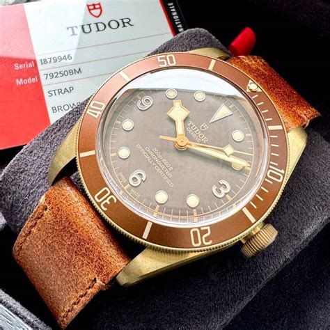 Tudor Heritage Black Bay Bronze 79250BM – Box and Papers - CoinWatchCo