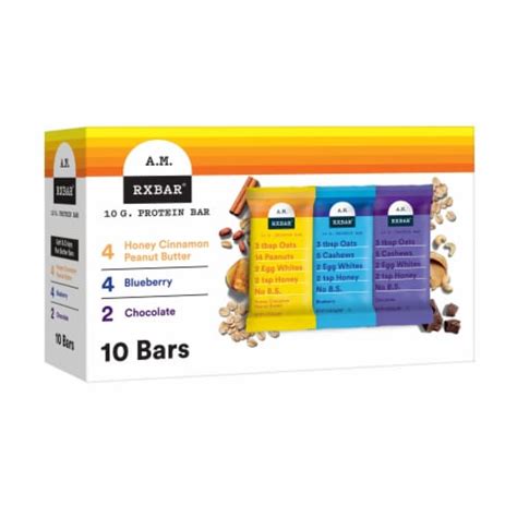 RXBAR® Soft & Crispy Nut Butter Bars, 10 ct / 19.4 oz - King Soopers