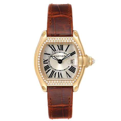 Cartier Roadster Yellow Gold WE500160 | Stock 7885P | SwissWatchExpo