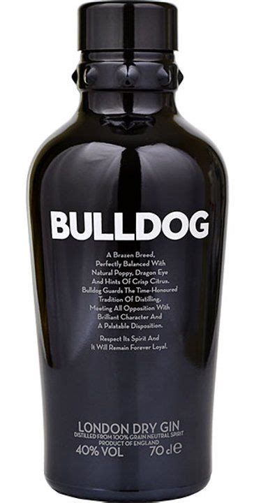 BULLDOG GIN 70CL – Cellar 18 | Fine Wine & Food