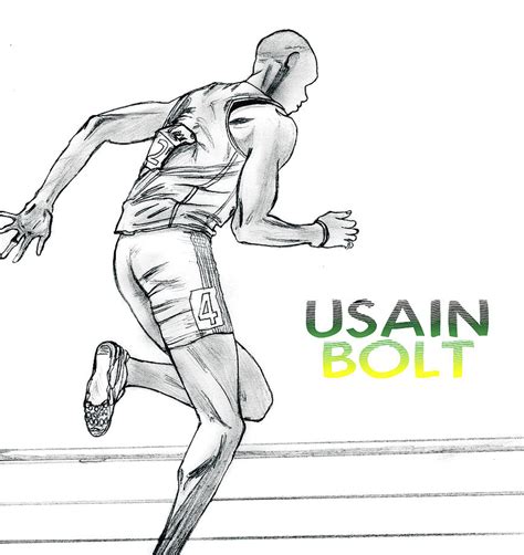 Usain Bolt Running by candycotmer on DeviantArt