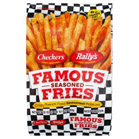 Checkers/Rally's Famous Seasoned Fries, 28 oz - King Soopers