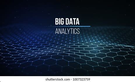 Big Data Visualization Background 3d Data Stock Vector (Royalty Free) 1007323759 | Shutterstock