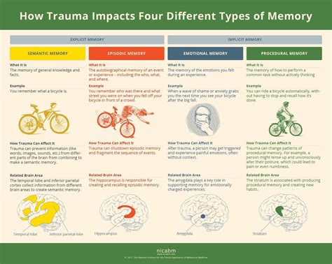 How Trauma Impacts Four Different Types of Memory