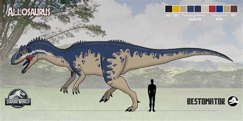 Battle at Big Rock Allosaurus by bestomator1111 on DeviantArt