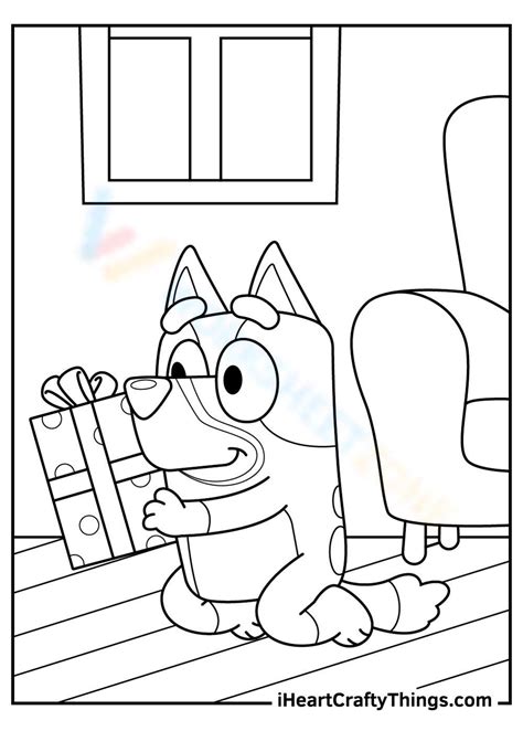 Free Printable Bluey Coloring Pages for Children