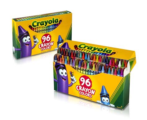 Crayola Classic Color Pack Crayons, Wax, 96 Colors per Box (52-0096) , New, Fre | eBay